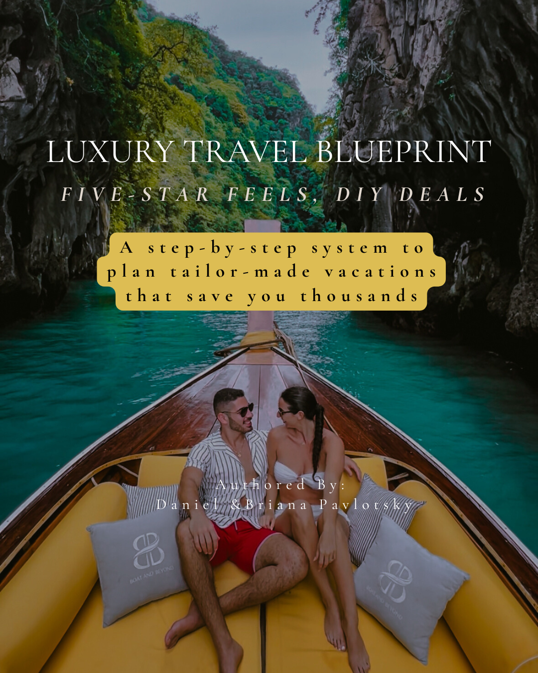 Luxury Travel Blueprint book cover